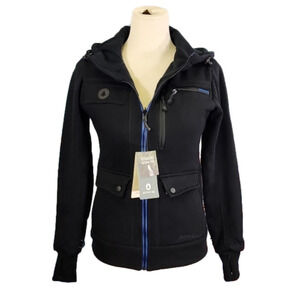 ADV3NTURE black zip jacket size 4